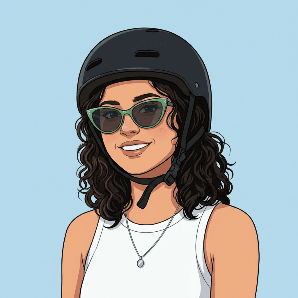 BikeHero rider avatar artwork